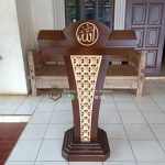 Podium Pidato Jati Logo Allah